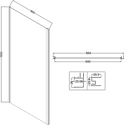 Niagara Душевой уголок Nova 130x90 NG-85-13TB-TB90-34 – фотография-13